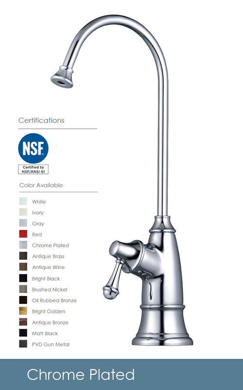 Reverse Osmosis Faucet-• cold only  • lead free brass-NCT020N3CP